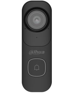 DAHUA chytrý domácí zvonek s kamerou DB41AB/ Wi-Fi/ 4Mpix/ H.265/ krytí IP65/ IR až 10m/ černý/ CZ app