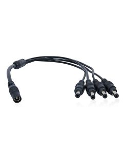 XtendLan Napájecí kabel/splitter 1 na 4, jack 2,1mm, průměr kabelu 1,5mm/0,3mm