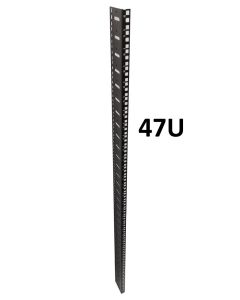 XtendLan Vertikální montážní lišta ECO 47U, pro servery šíře 480mm, černá