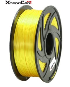 XtendLAN PLA filament 1,75mm lesklý žlutý 1kg
