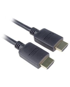 PremiumCord HDMI 2.0b High Speed + Ethernet kabel/ zlacené konektory/ 7,5m/ černý
