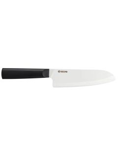 Kyocera Kuchařský nůž Santoku 16 cm, bílá čepel, černá rukojeť