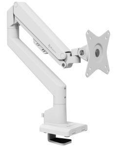 AROZZI ALZARE NEO White/ stolní držák pro monitory/ plynový píst/ kovový/ bílý