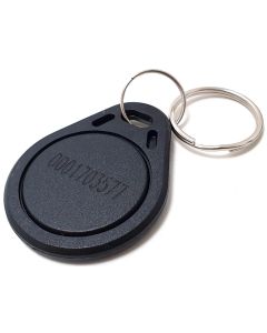 XtendLan Identifikační klíčenka k dveřním stanicím, RFID 13,56MHz - s číslem - black