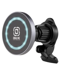 OBAL:ME MagNetix Aura Bezdrátový Nabíjecí Držák do Auta 15W Black