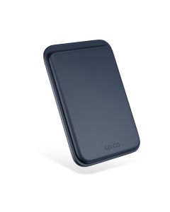 Epico Mag+ Leather Wallet - modrá