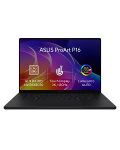 ASUS ProArt P16/H7606WP-OLED235XZ/AI9-HX370/16"/2880x1800/T/32GB/1TB/RTX 5070/W11P/Black/2R