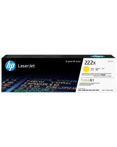 HP 222X Žlutá Originální laserová tonerová kazeta s vysokou výtěžností
