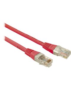 Solarix patch kabel CAT6 UTP PVC 2m červený non-snag-proof C6-114RD-2MB
