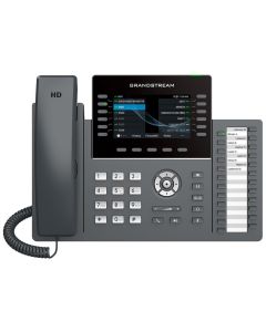 Grandstream GRP2636 VoIP telefon, 6x SIP, barevný 4,3" displej, 2x Gbps RJ45, PoE, DualBand WiFi, BT, 1x USB