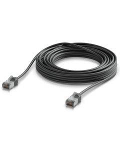 Ubiquiti UniFi Premium Patch Cable Outdoor 8m - Patch kabel, Cat6a, venkovní, černý, 8m