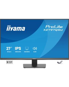 iiyama ProLite/X2797QSU-B1/27"/IPS/QHD/75Hz/1ms/Černá/5R