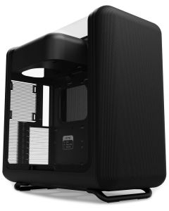 HYTE skříň X50 Pitch Black / prosklená zaoblená bočnice / bez zdroje / 1x USB-C / 2x USB-A