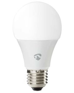 NEDIS chytrá LED žárovka/ Zigbee 3.0/ E27/ A60/ 9W/ 230V/ 470lm/ teplá až studená bíla/ 2700–6500K/ RGB/ stmívatelná