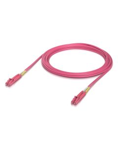 Ubiquiti OM4 Duplex LC UPC Fiber Patch Cable 5m - Multi-mode patch kabel, duplex LC, délka 5m