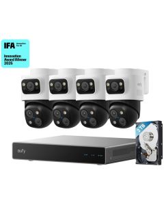 Anker Eufy 4x Eufy S4 MAX 4K + 1x NVR kit/ 8Mpx/ PTZ/ Starlight/ PoE