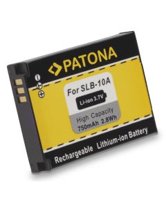 PATONA baterie pro foto Samsung SLB10A 750mAh