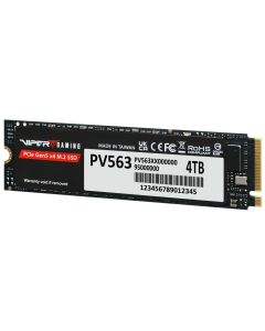 PATRIOT VIPER PV563 4TB SSD / Interní / M.2 NVMe PCIe Gen5 x4 / 2280 /