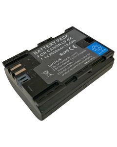 TRX baterie Canon/ 2650 mAh/ pro EOS 5D Mark II/ Mark III/ EOS 6D/ EOS 6Da/ 60D/ 7D/ 70D/ neoriginální