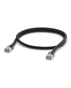 Ubiquiti UniFi patch cable outdoor - venkovní STP, Cat5e, černý, délka 1m