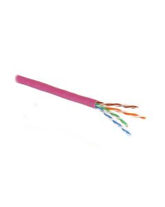 PLANET kabel UTP, drát, 4pár, Cat5e, LS0H, Planet Elite, Dca (balení 305m) fialový