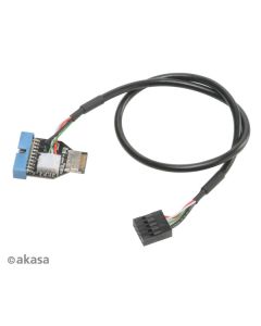 AKASA - USB 3.1 gen 2 int. na USB 3.1 Gen1 19-pin