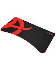 AROZZI ARENA Deskpad/ ochranná podložka na celý stůl Arena/ černá/ červený okraj/ písmeno A