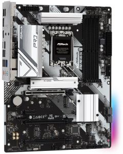 ASRock B760 PRO RS/D4 / Intel B760 / LGA1700 / 4x DDR4 / 3x M.2 / HDMI / DP / USB-C / ATX