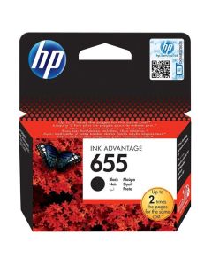 HP inkoustová kazeta 655 černá CZ109AE originál
