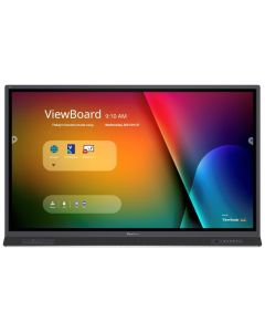 ViewSonic Flat Touch Display IFP6552-1B/ 65"/ UHD / 16/7 /400cd / Android 8-64/ OPS/ HDMI/ VGA/ DP/ HDMIout/ USB-C
