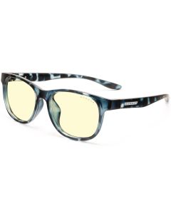 GUNNAR kancelářske/herní brýle  RUSH KIDS LARGE (8-12) NAVY TORTOISE jantarová skla BLF 65 NATURAL focus
