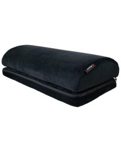AROZZI Foot Rest Soft Fabric Velvet Black/ ergonomický polštář pod nohy/ sametově černý