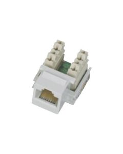 DATACOM Keystone RJ45 UTP CAT5E (110) KLASIK bílý