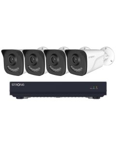 STRONG BUL05DL0-P PoE KIT/ Bullet/ 5Mpix/ 1x NVR NVR1120-8P/ 4x IP kamera BUL05DL0-P/ HDMI/ VGA/ USB/ LAN