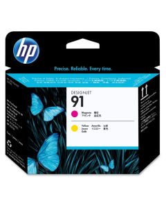 HP 91 Purpurová a žlutá tisková hlava
