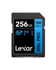 Lexar 256GB Pro 800x Pro SDXC C10 V30 U3