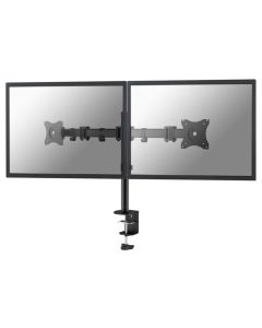 Neomounts Select NM-D135DBLACK/Držák displeje/na stůl/10-27"/svorka+průchodka/VESA 100X100/nosn. 2x 8kg/2 displeje/černý