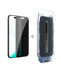Nillkin Tvrzené Sklo 0.25mm Guardian 2.5D pro Apple iPhone 17 Black (s aplikátorem)