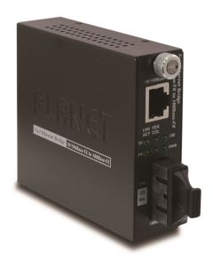 Planet FST-802S50 konvertor smart, 10/100Base-TX/FX SC, 50km, singlemode