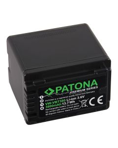 PATONA baterie pro digitální kameru Panasonic VW-VBT380 3800mAh Li-Ion Premium