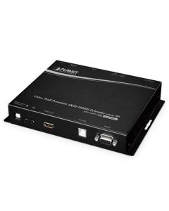 Planet IHD-420PT, HDMI a USB video transmitter/ video wall, 4K/60, vysílač, multicast, IR, RS-232, napájení PoE
