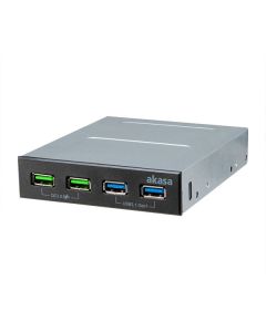 AKASA USB hub 2 x Quick Charge 3.0 + 2 x USB 3.1