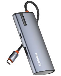 COLORWAY 5v1 USB hub/ 1x USB-C/ 1x HDMI/ 3x USB-A