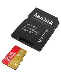 SanDisk Extreme 128GB microSDXC / CL10 UHS-I  / U3 / V30 / vč. adaptéru