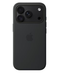 iPhone 18 Pro Silicone Case with MS - Black