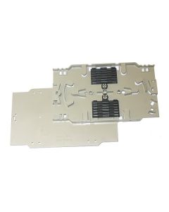 XtendLan plastová kazeta s pro uchycení 12 svarů průměru 2mm, svary vedle sebe