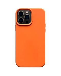 ER POWER Silikonový kryt CARNEVAL SNAP pro iPhone 14 Pro  s MagSafe - oranžová
