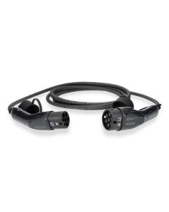 NEDIS kabel elektrického vozidla/ kabel typ 2/ 16 A/ 11000 W/ 3-fázový/ černý/ box/ 5 m