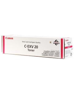 Canon originální  TONER CEXV20 MAGENTA IP C7000VP/C7010VP/C6000VP/C6010VP 35 000 stran A4 (5%)
