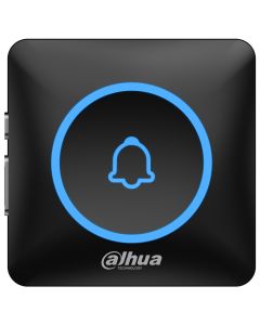 DAHUA bezdrátový zvonek DS3BB/ SUB-G/ vestavěný reproduktor/ černý/ CZ app